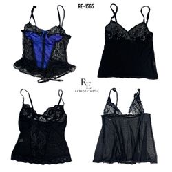 Y2K Tutto Nero Rave Lingerie (RE-1565)