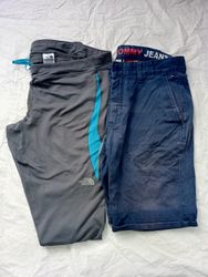 Men's the north face and tommy shorts