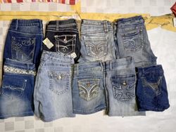 NO BOUNDARIES AND OTHER BRAND MINI MICRO SHORTS (M..