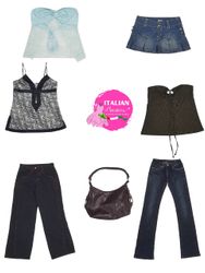 Pack mixte de l'ère rétro Y2K girl
