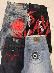 Jorts de hip hop oversized