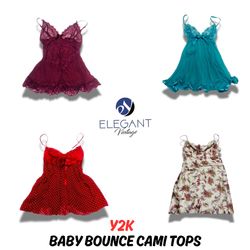 Y2K Baby Bounce Cami Tops - EV0721