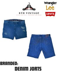 Branded Denim Jorts