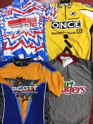 Fahrrad-T-Shirts 50 Stück
