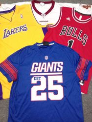 NFL, NBA JERSEYS