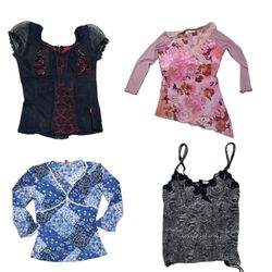 Las blusas Y2K Pretty Elih