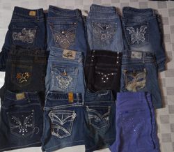 MAURICES AND OTHER MIX BRANDS MINI SHORTS (ID 1235..