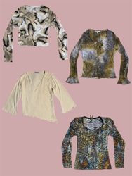 Electric Mood Y2K Graphic Top(TS:629)