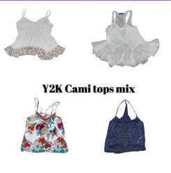 Y2K Italian Summer Cute Cami Tops Mix (11)