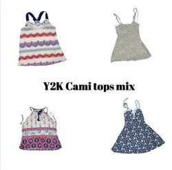 Y2K Italian Summer Cute Cami Tops Mix (13)