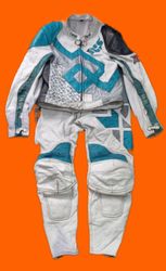 IXS leather suit jacket and  FLM leather Answer Ra..