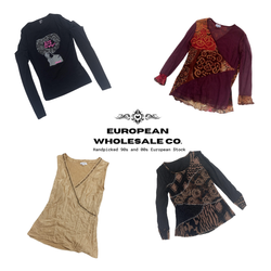Y2K Europäische Fairycore Mesh Tops Mix (EWC415)