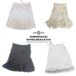 Y2K Europäische Mixed Aesthetics Midi-Röcke Mix (E..
