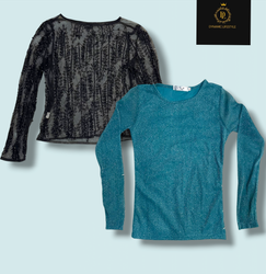Full sleeves mesh top