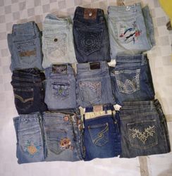 GUESS AND OTHER MIX BRANDS JEANS (ID 314)