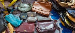Coach leather bags