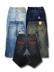 Jeans Ricamati Giapponesi Y2K Hip Hop (AS-3)