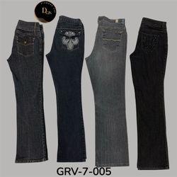 Y2K Gray Flare Jeans – Iconic Fit, Timeless Tone (..