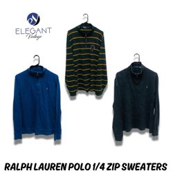 Ralph Lauren Polo Suéteres 1/4 Zip - EVM0012