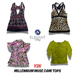 Y2K Millenium Muse Cami Tops - EV0247