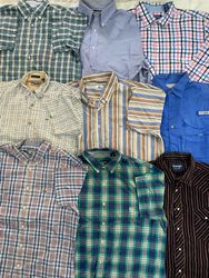 Chemises à manches courtes à boutons de marque