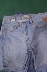 Shorts de mezclilla de marca