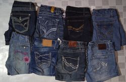 MAURICES AND OTHER MIX BRANDS MINI SHORTS (ID 1240..
