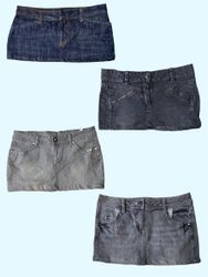 Y2K Pocket Detail Utility Style Mini Skirt (TS-644..
