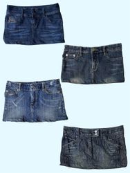 Classic Y2K Pocket Style Denim Skirt (TS-645)