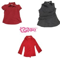 Camicie officecore Y2K Romance