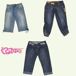 Y2k Bestseller Pantaloni Capri