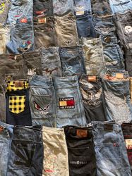 Hiphop Y2K Short Sem Marca E Com Marca