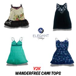 Y2K Wander Free Cami Tops - EV0738