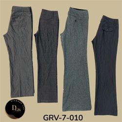 Mixed Poly Pants | Sleek Fit, Retro Feel  (GRV-7-0..