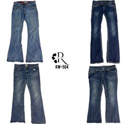 Jeans da Era Britney Y2K (RW-504)