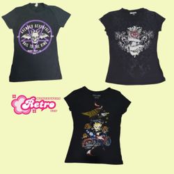 Y2KオールアメリカンベビーTシャツ