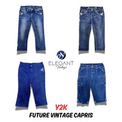 Y2K Future Vintage Capris - EV0260