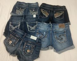IQ0357 Y2K Retro Shorts