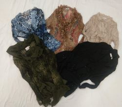 IQ0364 Y2K Blusas con Volantes