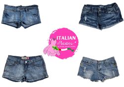 Shorts Sexy de Denim Y2K Signature