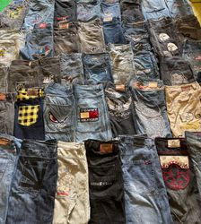 Y2K Hiphop Branded And Unbranded Jeans