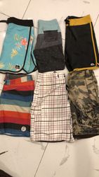 Branded Surfwear Swim Shorts – Billabong, Quiksilv..