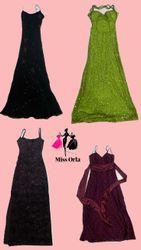 Y2k beaded party dresses