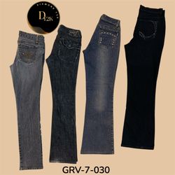 Vintage Flared Jeans – Y2K High-Waisted ..