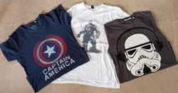 Marvel and Star Wars T-Shirts