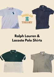 Ralph Lauren und Lacoste Poloshirts