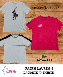 Ralph Lauren & Lacoste T-Shirts