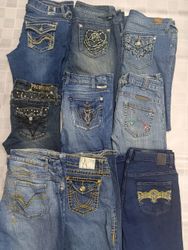 Jean évasé orné R93 Ladies Y2k