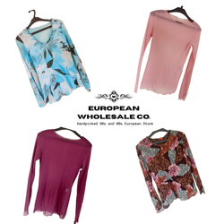 Y2K Italian IT girl Mesh Tops Mix (EWC43..
