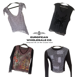 Y2K Italian IT girl Mesh Tops Mix (EWC43..